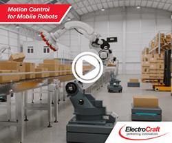 Electroft movement control for mobile robots